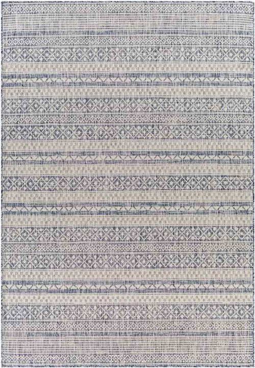 Kelley Global Dark Blue Area Rug