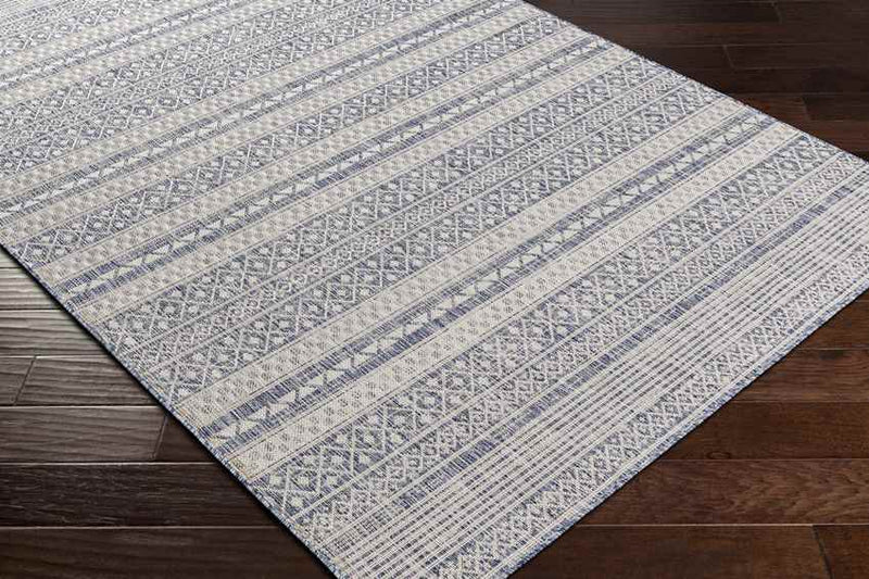 Kelley Global Dark Blue Area Rug