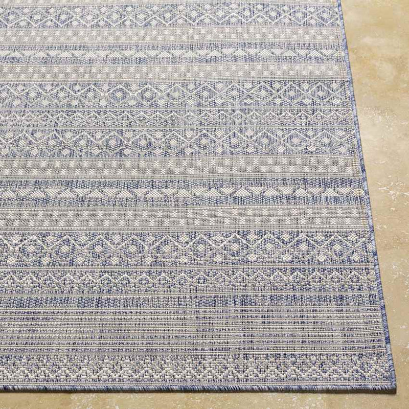 Kelley Global Dark Blue Area Rug