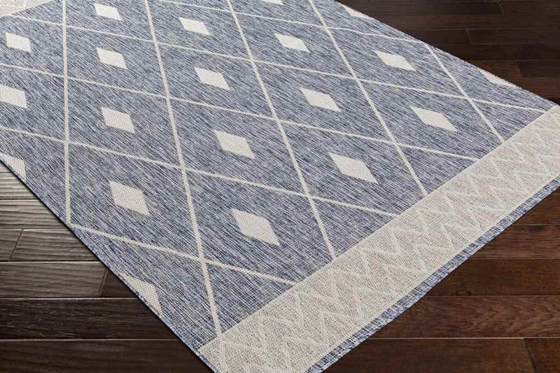 Keomah Village Global Dark Blue Area Rug