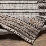 Le Claire Global Charcoal Area Rug
