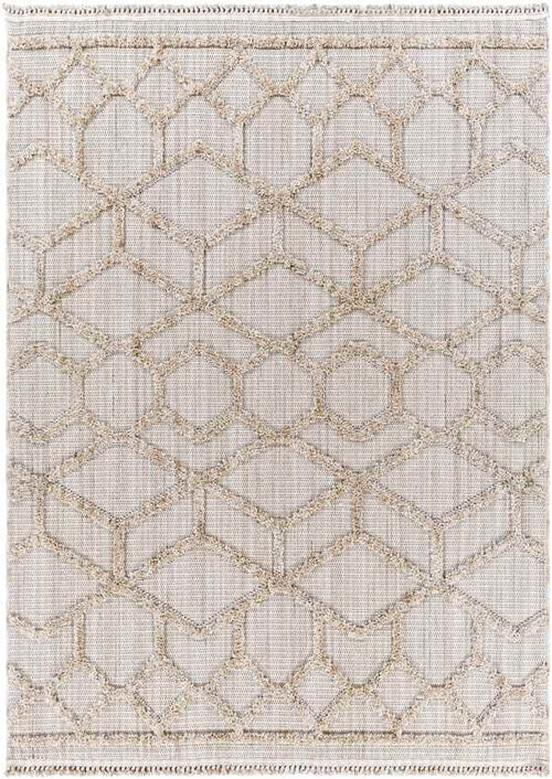 Le Mars Modern Beige Area Rug