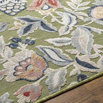Damar Cottage Olive Area Rug