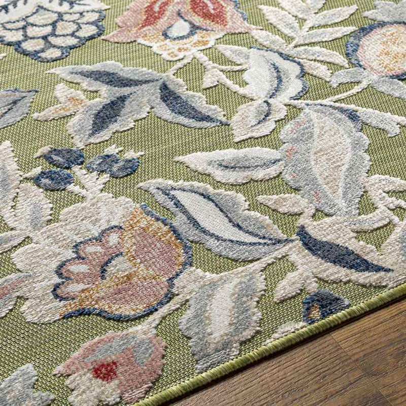Damar Cottage Olive Area Rug