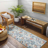 Damar Cottage Dark Teal Area Rug