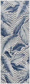 Delhi Coastal Denim Area Rug