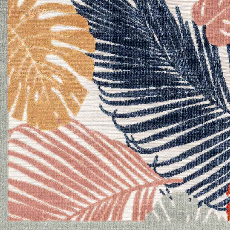 Esbon Coastal Orange Area Rug