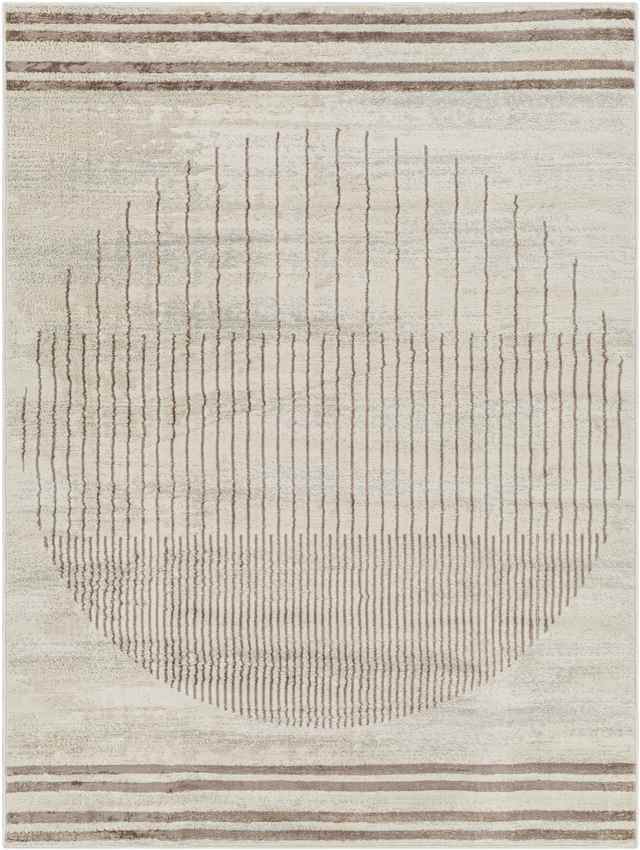 Neerbosch Modern Light Brown Area Rug