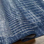 Neerbosch Modern Ink Blue Area Rug