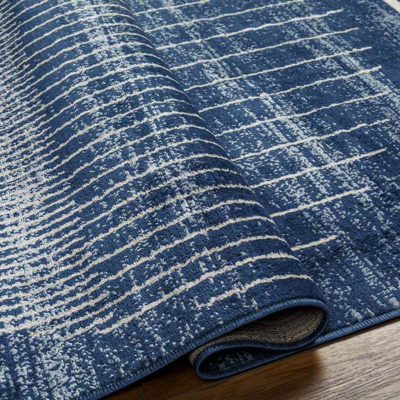 Neerbosch Modern Ink Blue Area Rug