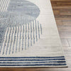 Lakin Modern Navy Blue Area Rug