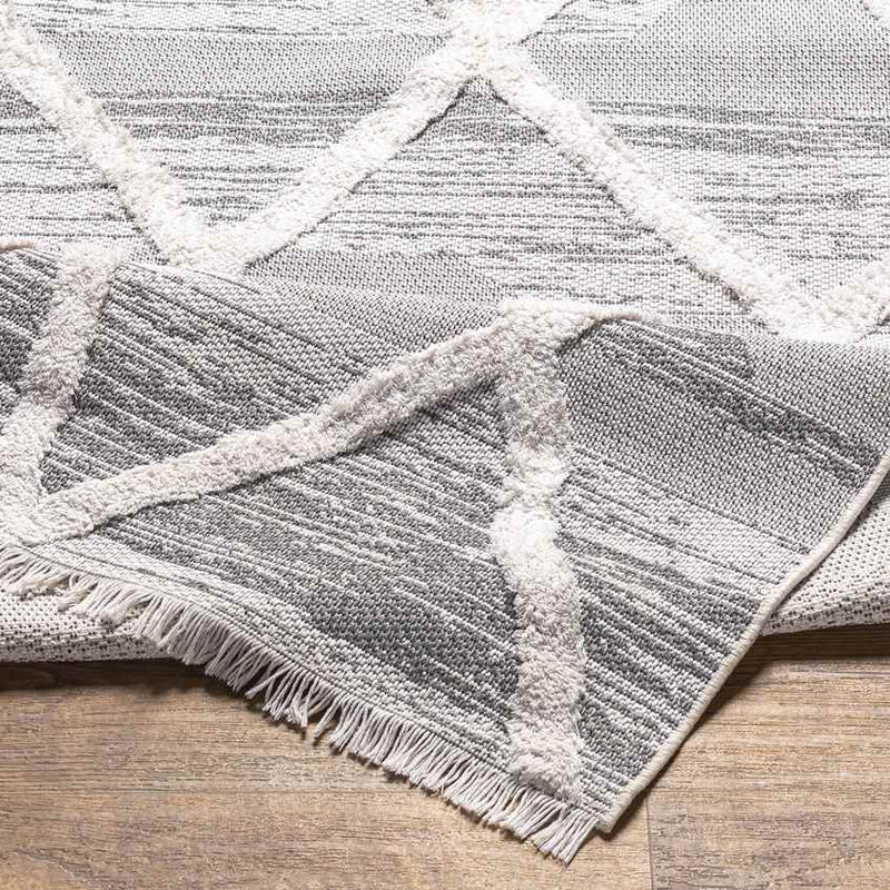 Oketo Global Light Gray Area Rug