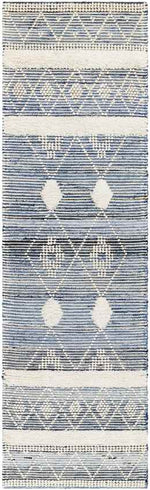 Rolla Global Slate Blue/Cream Area Rug