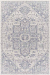 Alvord Traditional Denim Area Rug