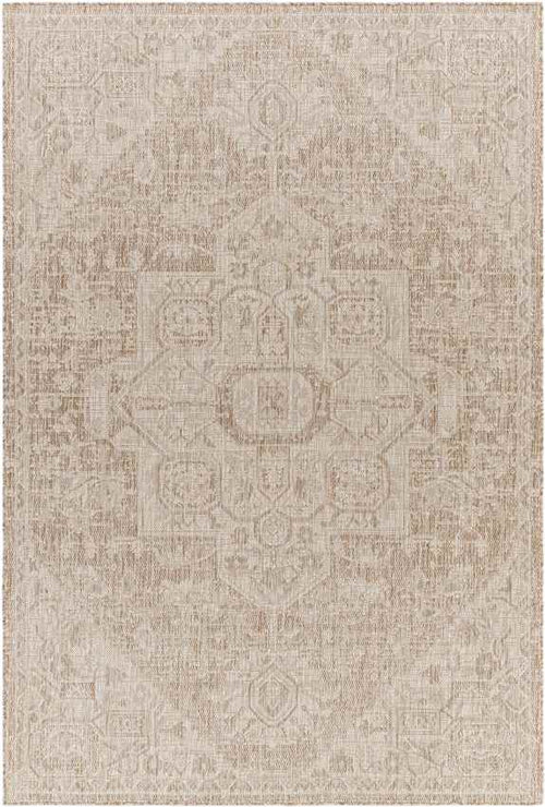 Alvord Traditional Brown Area Rug