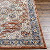 Asbury Traditional Dark Red Area Rug