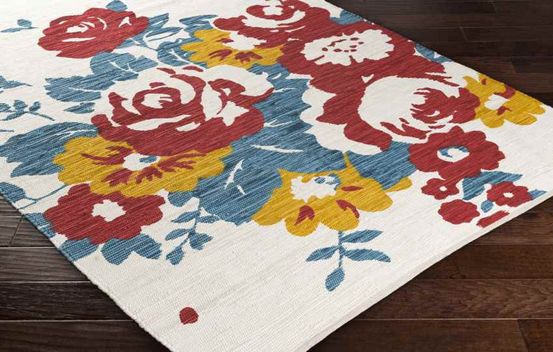DeSoto Modern Rust Area Rug