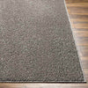 Richlawn Modern Charcoal Gray Washable Area Rug