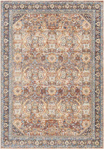 Robertson Traditional Burgundy Area Rug