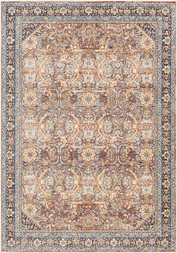 Robertson Traditional Burgundy Area Rug