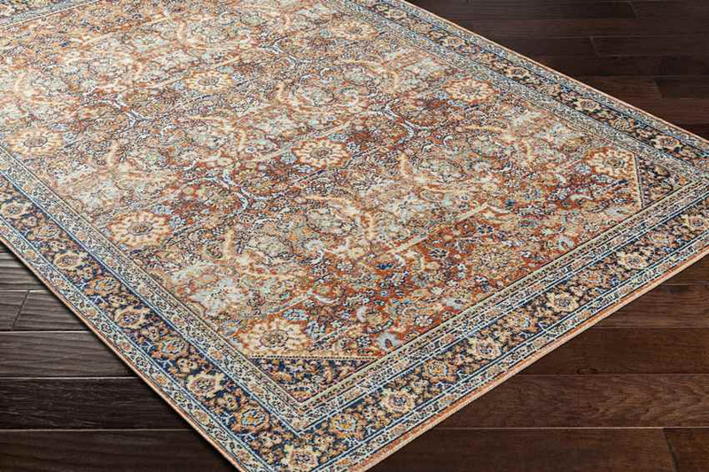 Robertson Traditional Burgundy Area Rug