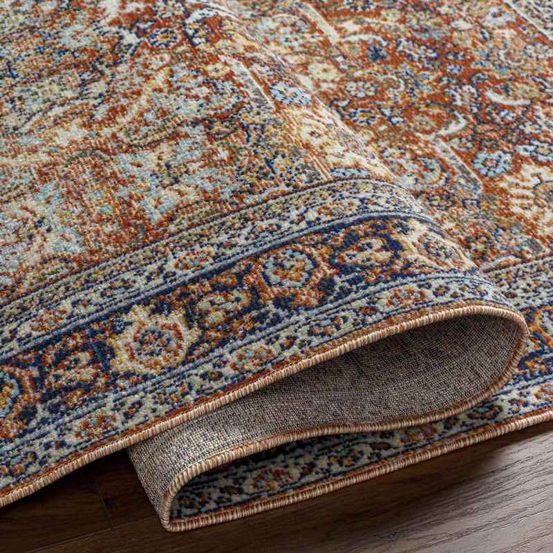 Robertson Traditional Burgundy Area Rug