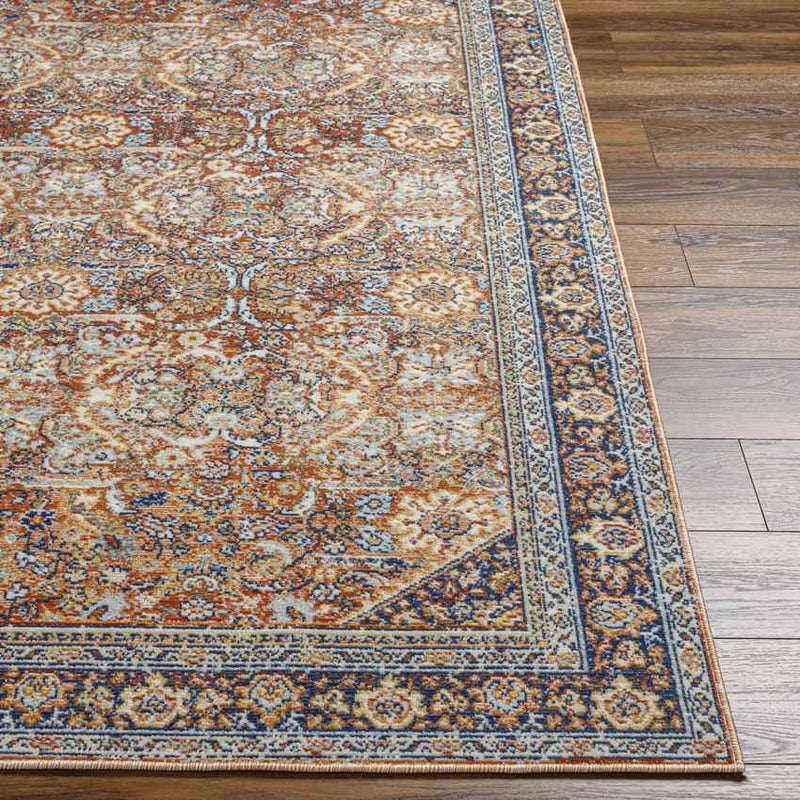 Robertson Traditional Burgundy Area Rug