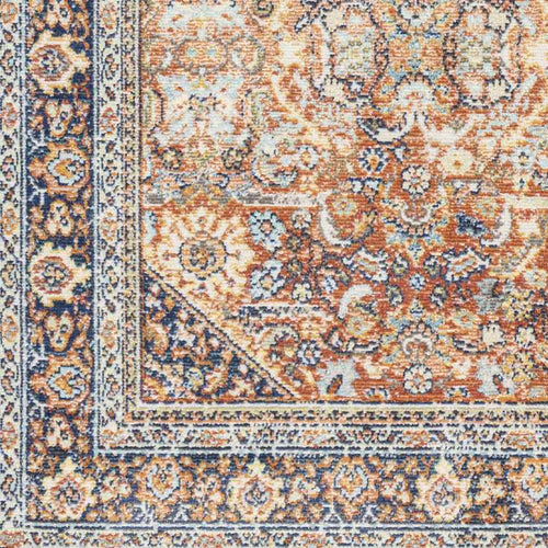 Robertson Traditional Burgundy Area Rug