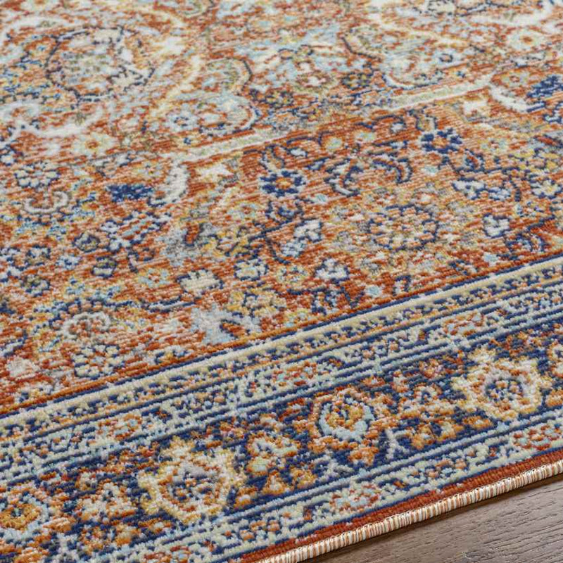 Robertson Traditional Burgundy Area Rug