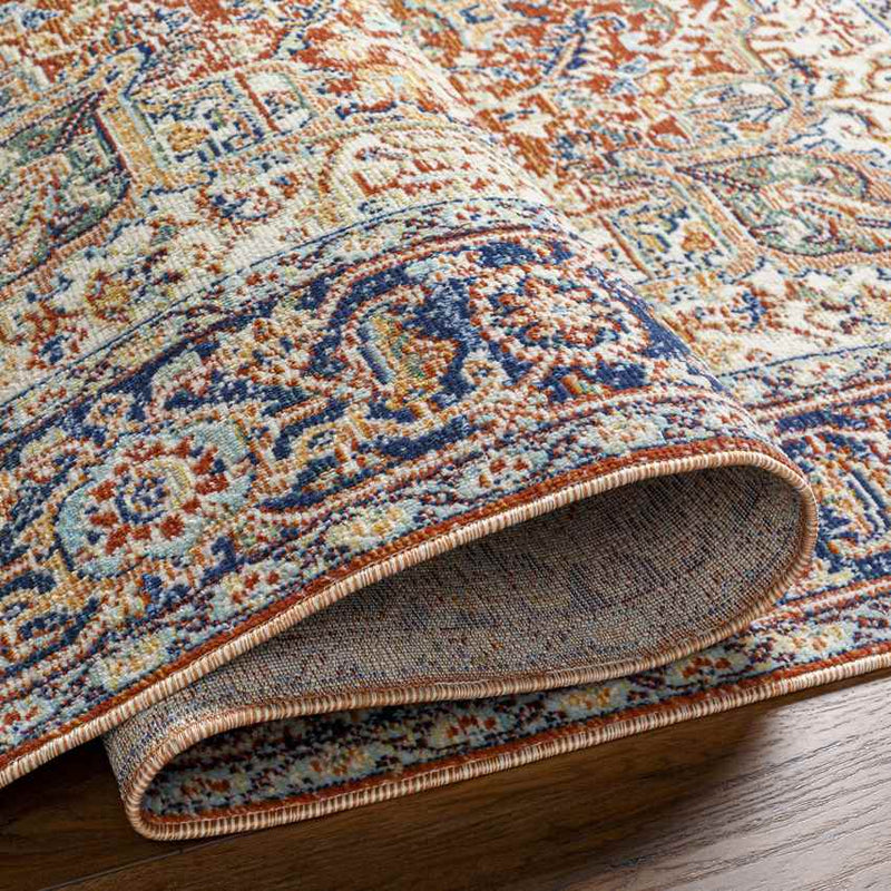 Rossie Traditional Cider Area Rug