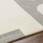 Guthrie Modern Light Gray/Beige Area Rug