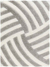Sabula Modern Light Gray/Cream Area Rug