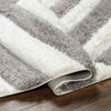 Sabula Modern Light Gray/Cream Area Rug