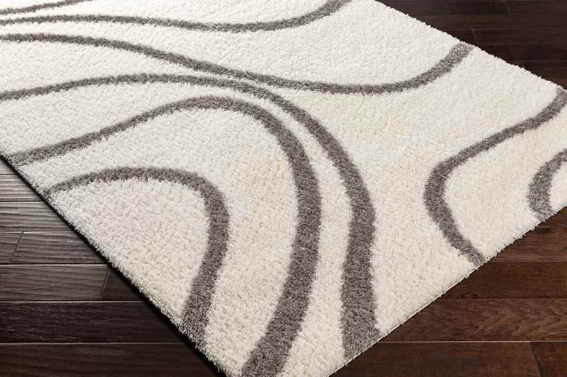 Bouton Modern Ivory Area Rug