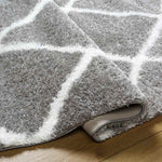 Breathitt Global Dark Gray Area Rug