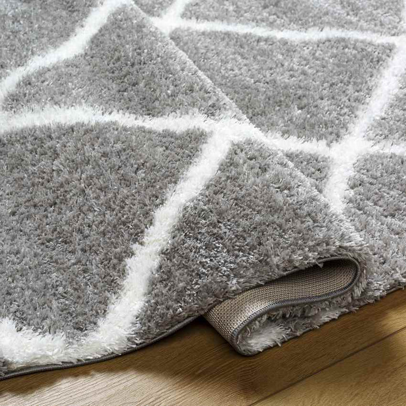 Breathitt Global Dark Gray Area Rug