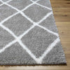 Breathitt Global Dark Gray Area Rug