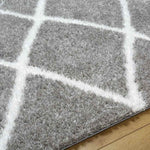Breathitt Global Dark Gray Area Rug
