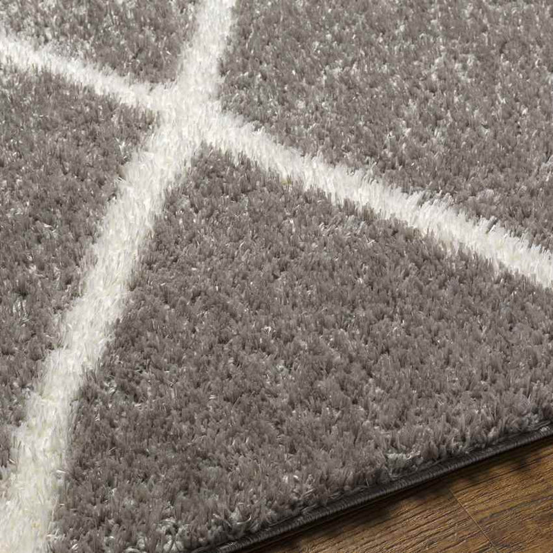 Breathitt Global Dark Gray Area Rug