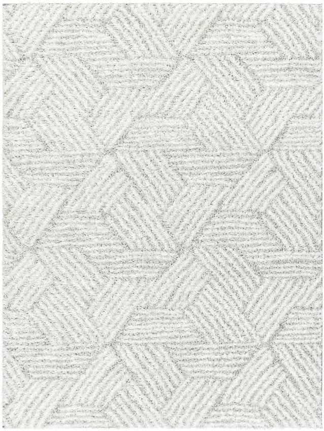 Brooke Modern Light Gray Area Rug