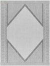 Silver Global Charcoal/Ivory Area Rug