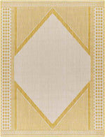Silver Global Mustard/Ivory Area Rug