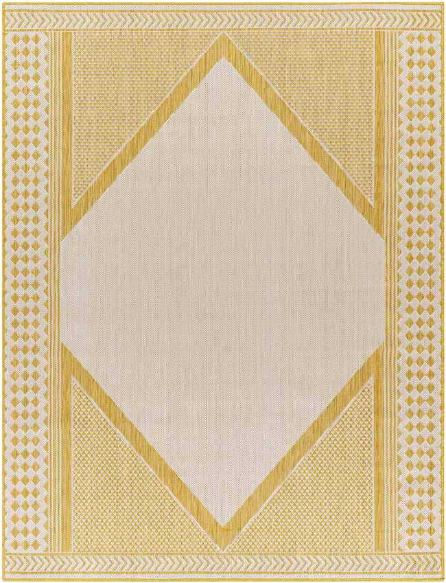 Silver Global Mustard/Ivory Area Rug
