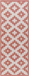 Spivey Global Dark Coral Area Rug