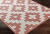 Spivey Global Dark Coral Area Rug