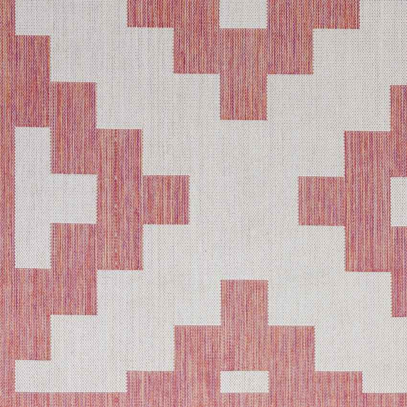 Spivey Global Dark Coral Area Rug