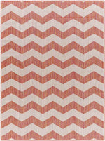 Spring Global Dark Coral/Ivory Area Rug