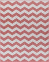 Spring Global Dark Coral/Ivory Area Rug