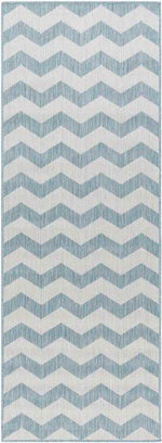 Spring Global Sky Blue/Ivory Area Rug