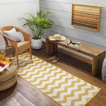 Spring Global Mustard/Ivory Area Rug